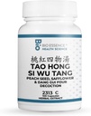 2313C Tao Hong Si Wu / Peach Seed, Saflor & Dang GUI Four Decction 100 Kapsler / bundtle (2 flasker)