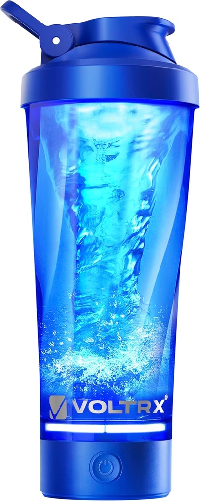 VOLTRX Premium Electric Protein Shaker Flaske, Lavet med Tritan - BPA Free - 24 oz Vortex Portable Mixer Cup / USB Rechargeable Shaker Cups til Protein Shakes
