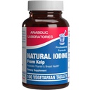 Sea Kelp Jod Supplement - Clinical Grade Forbedret jod supplement til kvinder og mænd for energi Metabolisme og thyreoideastøtte - Høj Absorption Vegetarisk non-GMO små tabletter (100 Servere)