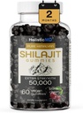 Shilajit Gummies for Mænd Kvinder Pure Himalayian Ekstra Strengty 50.000 Resin for Metabolisme Support Ashwagandha Siberian Chaga Budg 124; 2 Måneder Supply Vegan Keto Friendly Cherry 60 Gummies