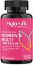 Hyland's Total Loving Care Multivitamin for Women and PMS Rescue, 60 Vegan Capsules with L-Theanine for Focus and Stress Relief Support with Chasteberry and Dong Quai for Menstrual Support