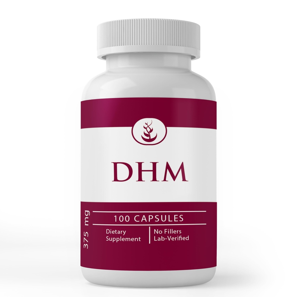 Pure Original Ingredienser DHM (Dihydromyricetin), (100 kapsler) Altid Pure, Ingen tilsætningsstoffer eller Fyldere, Lab Verified