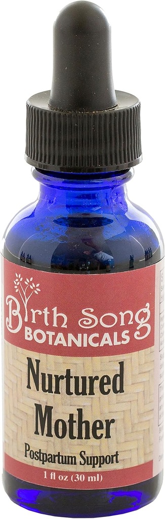 Fødsel Song Botanicals plejet mor Postpartum Efterfødsel Tinktur, Herbal, 1oz Flaske