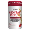 Weider Red Gær Rice Plus 2- Pack med Phytosteroler 1200 mg per 2 tabletter (240 tabletter X 2)