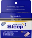 Puritan's Pride Tri-Layered Sleep Tablets, 30 Count