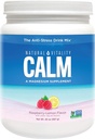 Naturlig vitalitet rolig, Anti- stress drik mix, Magnesium supplement pulver, Hindbær Lemon - 20 Unse