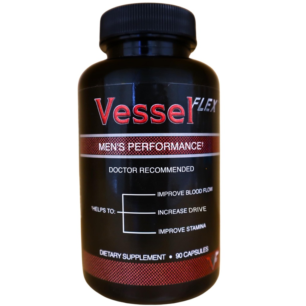 Super nitrogenoxid Booster til mænd - Sundhedstillæg, Flow & Stamina Support - Arginin, Beet Root, Ginseng