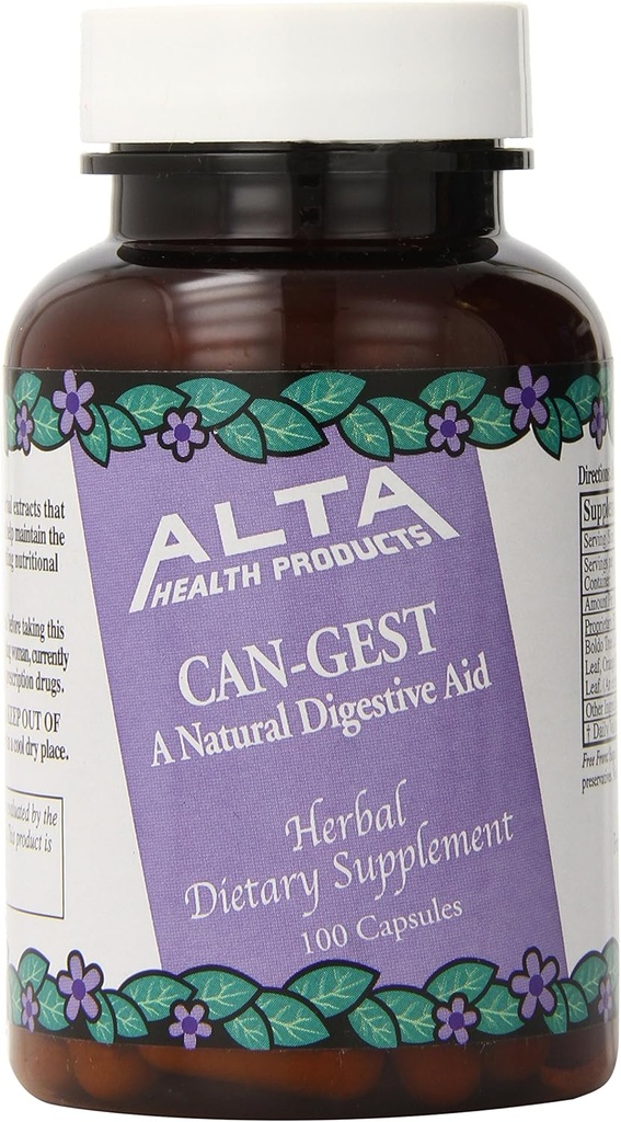 Alta Health Can- Gest Capsules, 100 Count