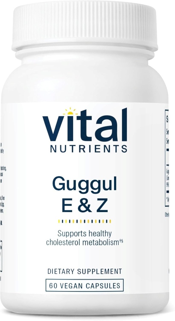 Vital Nutrients Guggul E & Z; Vegan Guggul Supplement
