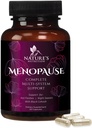 Menopause Kohosh - Hot Flash og Hormon Support til kvinder, Natural Menopause Relief Vitaminer Support Mild Night Sweats & Balance, Non- GMO & Gluten Free - 60 Kapsler