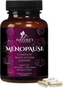 Menopause Kohosh - Hot Flash og Hormon Support til kvinder, Natural Menopause Relief Vitaminer Support Mild Night Sweats & Balance, Non- GMO & Gluten Free - 60 Kapsler