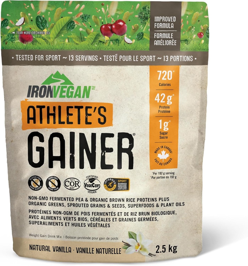 Gainer Vanilla Protein Powder, 2500 GR