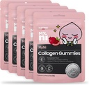 myni Collagen Gummies (12 Greve) - Marine Collagen Supplement 2,000mg, Low- Molecular Weight Fish Collagen til hud, hår & negle ved lldong. Vitamin C, Hyaluronsyre.