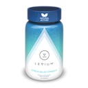 Levium Maximum Strength Stress Relief Support 124; Calm and Mood Support Supplement med KSM- 66 Ashwagandha, GABA, L- Theanine, Magnesium; 90 Kapsler, 30 dages forsyning