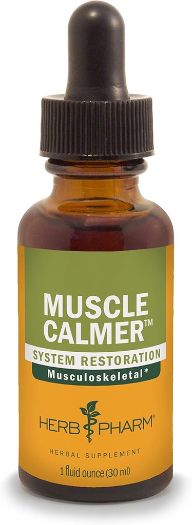 Herb Pharm Muscle Calder Flydende Herbal Formel for Knogler System Support - 1 Ounce