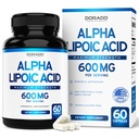 Alpha Lipoic Acid 600 mg per servering 60 kapsler - Potent antioxidant til neuropati og kardiovaskulær sundhed (ALA supplement) - tredjepart testet, non-GMO, gluten fri, Vegan & USA Made