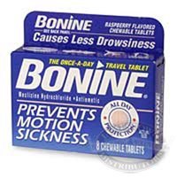 Bonine tyggetabletter til bevægelsessygdom 50100187 16 stk.
