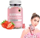 DYALE Glutathione Collagen Glow Gummies, Glutathione Collagen Glow Gummies for Dark Spot, 60 / 120 Pcs Glutathione Collagen Gummies for Women, Koreansk Collagen Gummies for Dark Spot (1pc)
