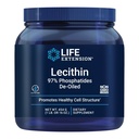 Life Extension Lecithin, fremmer sund cellestruktur og funktion i hjernen, Gluten Free, Non- GMO, Vegetar, 454 Bedste