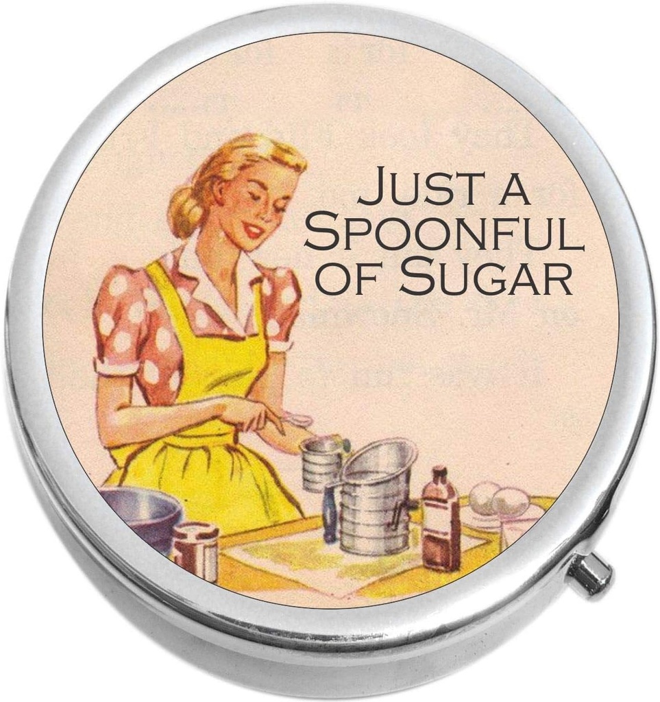 Bare en Spoonful af Sugar Medicine Pill Box