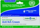 Thera Care Anti- Itch Cream er 124; Ekstra styrke er 124; Udendørs Itch Relief er 124; 1,25 oz