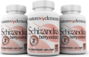 Schizandra Berry Extract - 3 Pack - 10: 1 Koncentreret urtetilskud - 1000 mg per servering - Veggie Kapsler - 60 Greve hver - Non- GMO, 100% Ren - 1 måned Supply
