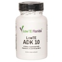 ADK 10- 90 kapsler I D3- vitamin K2 & A, Multivitamin supplement til stærkere knogler, tænder og hjerte * og normalt blodtryk *, høj potens Vitamin ADK med D3- vitamin 10.000 iu