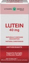 Vitamin World Lutein 40mg 60 Rapid Release Softels, Eye Health, Vision, Antioxidant
