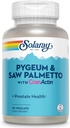Solaray Pygeum og Saw Palmetto med Cranactin Supplement, 90 Greve