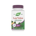 Nature 's Way Ben Veins, Understøtter Sund Ben Vein Styrke *, 6-Herb Blend, Horse Chestnut Extract og Mælkebøtte Supplement, Gluten Free, 60 Veganske Kapsler (Packaging May Vary)
