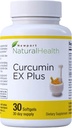 Gurkemeje supplement, Curcumin EX Plus med Grapeekstrakt, Resveratrol & rød vin Polyphenoler til fælles sundhed & hjerte, Curcuminoids Complex 500mg kapsler