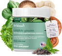 Dr. Fuhrman Whole Food Greens Powder Б124; Premium Greens Superfood Powder Multivitamin Б124; Plant Based Protein for immunsupport & Gut Health