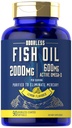 Carlyle Fish Oil 2000mg • 124; 600 mg • Omega 3 Supplement til mænd & kvinder • 124; 90 • Odorless Softgels • 124; • Citron Flavored • 124; • Non- GMO og Gluten Free