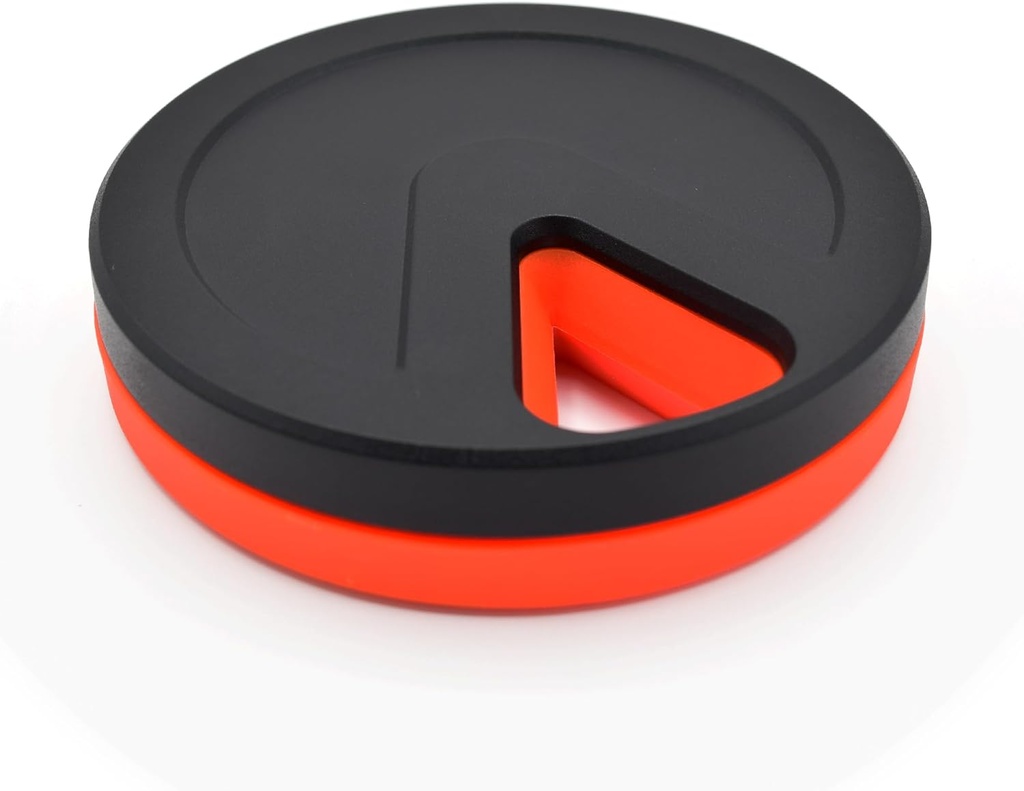 Rejse RX Pill Case af type to Labs - Ugentlig 7 dag Pill Box, Compact Magnetic Pill Organizer til punge eller lommer, Rugged Daily Caddy Holds Vitaminer, Kosttilskud, Medicin. (Hazard Orange)