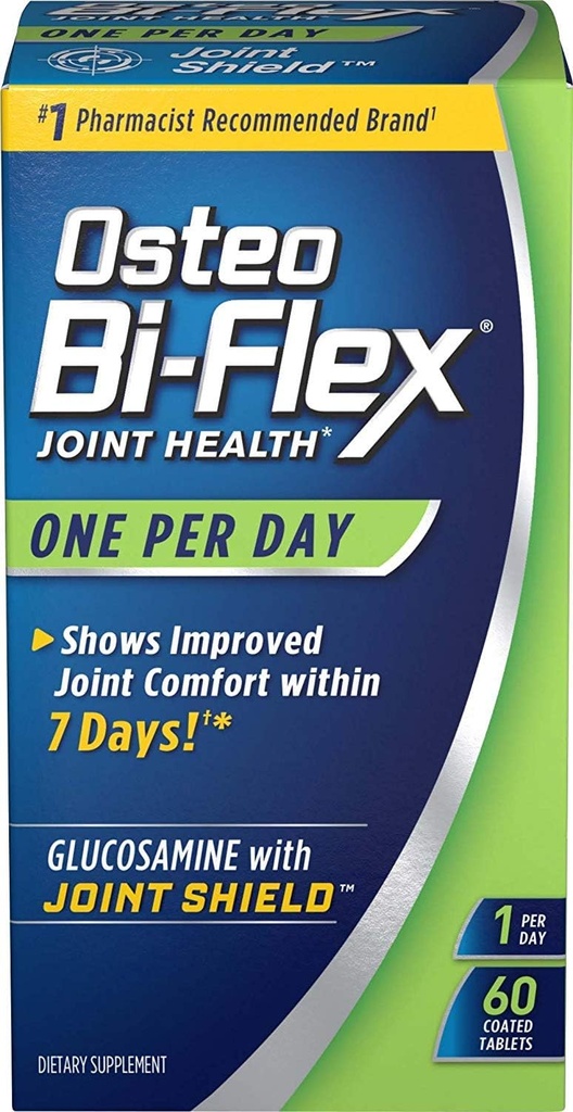 Osteo Bi- Flex One per dag, 60 overtrukne tabletter (pakke med 3)