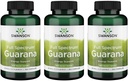 Swanson Guarana 500 milligram 100 kapsler (3 pakke)