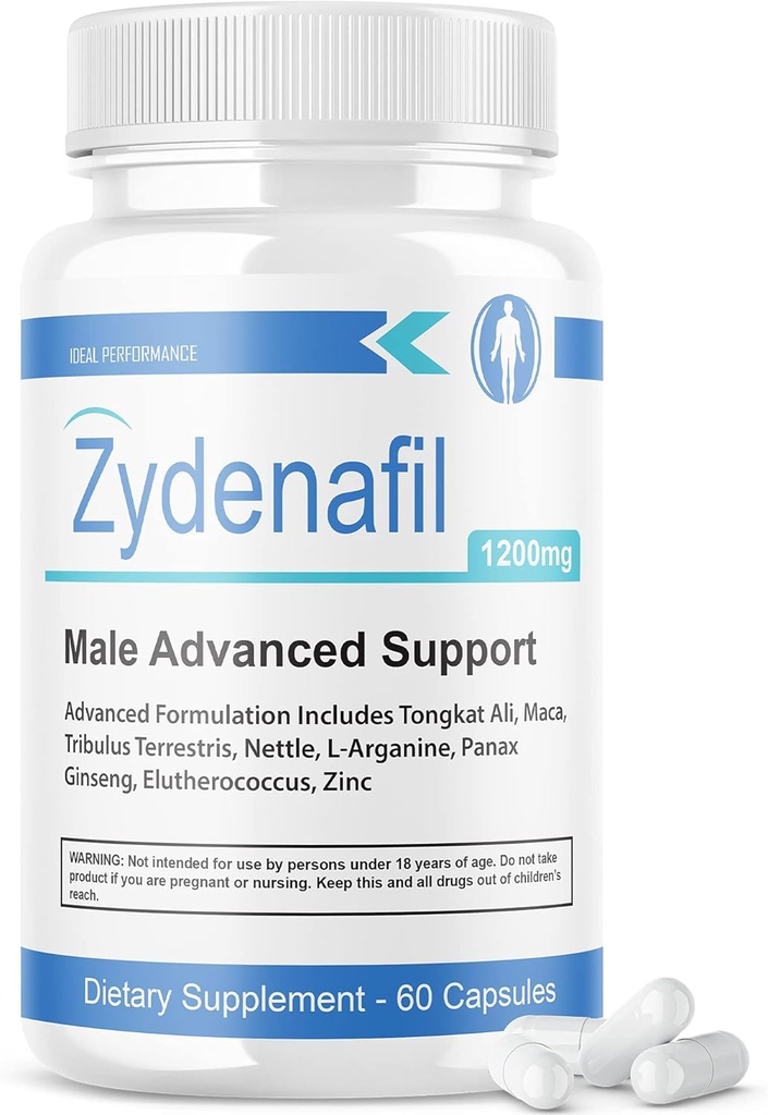 IDEAL YDEEVNE Zydenafil piller til mænd (60 kapsler)