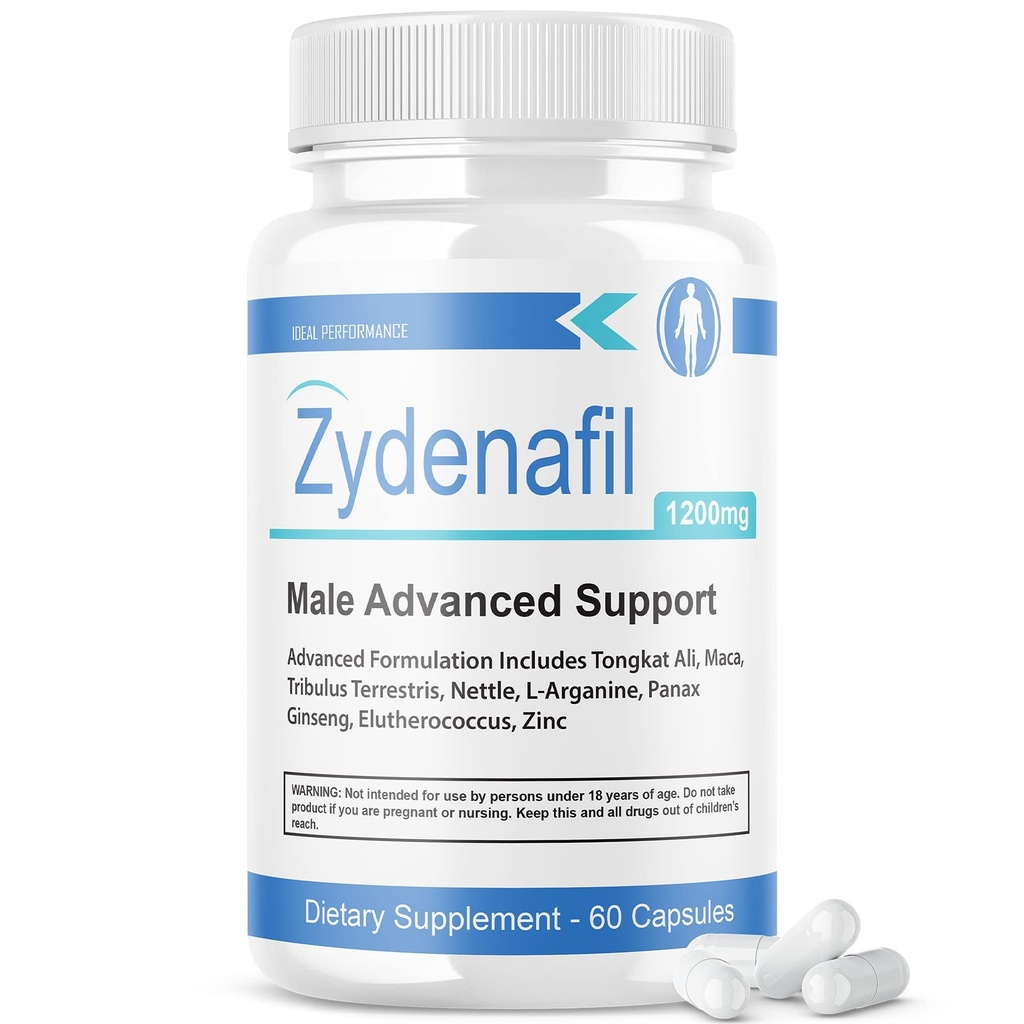 IDEAL YDEEVNE Zydenafil piller til mænd (60 kapsler)