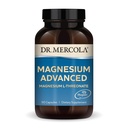 Dr. Mercola Magnesium Advanced - Understøtter Bone, Joint & Brain Health - Bidrager til mere rolig søvn - Non-GMO, Gluten- Free & Soy- Free - 90 Kapsler (30 Servere)