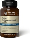 Naturens Sunshine Super Supplemental w / o Jern: Komplet Multivitamin med mineraler, Antioxidanter & mere til ernæringsmæssige gaps, total sundhed, immunforsvar og energistøtte. 120 tabletter