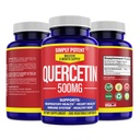 Simply Potent Quercetin Kosttilskud, Quercetin 500 mg 200 kapsler, 2 X Quercetin 250 mg Phytosome Bioflavonoid Antioxidant Vegan Gluten Free Pills to Support Sunde Cellulær hjerte & immunfunktioner