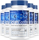 (5 Pack Sciatisoothe - Sciatisoothe Vitamins, Sciatisooth, Sciati Soothe Supplement, Sciati Soothe Capsules, Sciatic Sooth, 300 Capsules for 5 Months
