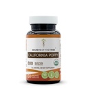 Secrets of the Tribe California Poppy USDA Organic 60 Capsules Measures 124; Lavet med vegetariske Kapsler og Certified Organic California Poppy (Eschscholzia Californica) Tørret urt og blomst (60 Kapsler)