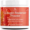 Reserveage Beauty Collagen Replenish Powder - No- Smag Collagen til strålende hud & hårvækst - blander nemt i flydende eller smoothie - 2,5 oz