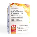 Youngevity On- The- Go Sund Body Start Pak 2.0 - Inkluderer Multi- Vitamin, Mineraler, EFA 'er, & Aminosyre; 124; 90 Essential Nutrients