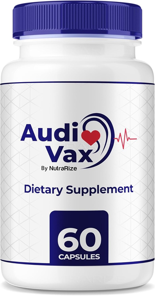 Audivax - Audi Vax Advanced Max Ear Support, Natural Formel til at fremme indre øre sundhed, Audi Vax Maksimal styrke hørelse sundhed støtte, officielle Auditorpiller, Audivax anmeldelser (60 kapsler)