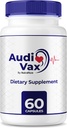 Audivax - Audi Vax Advanced Max Ear Support, Natural Formel til at fremme indre øre sundhed, Audi Vax Maksimal styrke hørelse sundhed støtte, officielle Auditorpiller, Audivax anmeldelser (60 kapsler)