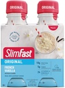 SlimFast Meal udskiftning Shake, Original Fransk Vanilla, 10g klar til at drikke protein til vægttab, 11 Fl. Oz Flaske, 4 Greve (Packaging May Vary)