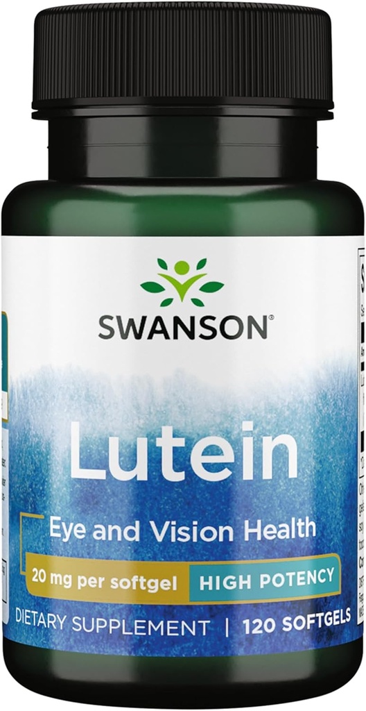Swanson Lutein 20 Milligram 120 Sgels