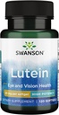 Swanson Lutein 20 Milligram 120 Sgels